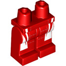 LEGO Scuderia Ferrari SF16-H Driver Minifigure Hips and Legs (3815 / 31997)