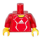 LEGO Trup s Adidas logo a #15 na Zpět (973)