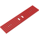 LEGO Vlak Základna 6 x 28 se 2 obdélníkovými výřezy a 3 kulatými otvory na každém konci (4093)