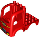 LEGO Truck cab 4 x 8 s oheň logo (20744)