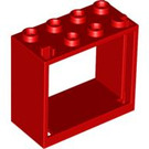LEGO Okno 2 x 4 x 3 se čtvercovými otvory (60598)