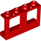 LEGO Okno Rám 1 x 4 x 2 s dutými hřeby (61345)