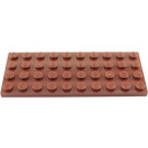 LEGO Reddish Brown Deska 4 x 10 (3030)