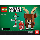 LEGO Reindeer, Elf a Elfie 40353 Instructions