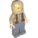 LEGO Resistance Trooper s Tmavě žlutohnědá Bunda (Zamračená tvář a Cheek Lines) Minifigurka