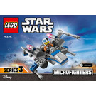 LEGO Resistance X-wing Fighter Microfighter 75125 Instructions