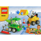 LEGO Road Konstrukce Building Set 5930 Instructions