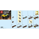 LEGO Skála / kámen Monster Truck 30594 Instructions