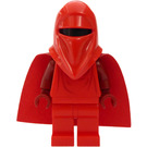 LEGO Royal Guard with Dark Red Arms and Hands Minifigure (Standard Cape)