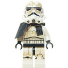 LEGO Sandtrooper s Černá Pauldron a Stormtrooper Helma s Dirt Stains Minifigurka