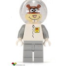 LEGO Sandy Cheeks Astronaut s Šedá Nohy Minifigurka
