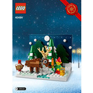 LEGO Santa's Front Yard Set 40484 Instructions