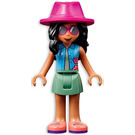 LEGO Savannah s Pink Čepice Minifigurka