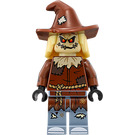 LEGO Scarecrow s Reddish Hnědá Čepice Minifigurka