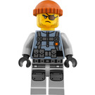 LEGO Žralok Army Thug Minifigurka s velkým brněním na kolena