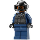 LEGO Štít Agent s Tactical Vesta (mužský) Minifigurka