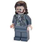 LEGO Sirius Černá s Dark Stone Šedá Vězeňská uniforma s Bunda Minifigurka