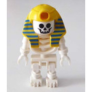 LEGO Kostra s Žlutá Mummy Čelenka Minifigurka