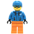 LEGO Skiier Minifigurka