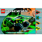 LEGO Slammer Raptor Set 8469 Instructions
