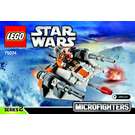 LEGO Snowspeeder Microfighter Set 75074 Instructions