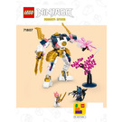 LEGO Sora's Elemental Tech Mech 71807 Instrukce