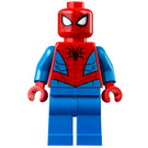 LEGO Spider-Muž s Modrá Nohy a Tmavě červená Webbing Minifigurka