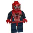 LEGO Spider-Muž s Dark Modrá Nohy a stříbrný Oči Minifigurka