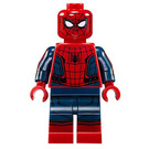 LEGO Spider-Muž s Dark Modrá Nohy a Široký Červená Truhla Minifigurka