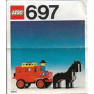 LEGO Stage Coach Set 697 Instructions