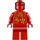 LEGO Socha Pružina Lantern Festival 2021 Minifigurka