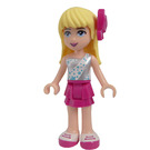 LEGO Stephanie, Magenta Layered Skirt Minifigure
