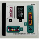 LEGO Sticker Sheet for Set 41390 (66426)
