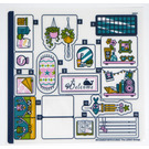 LEGO Sticker Sheet for Set 41709 (84124)