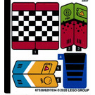 LEGO Sticker Sheet for Set 60260 (67538)