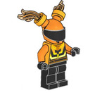 LEGO Stunt Rider - oheň Oblek Minifigurka
