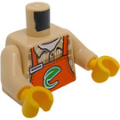 LEGO Grocer Minifigurka Trup (973 / 76382)