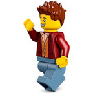 LEGO Teacher - Dark Red Jacket Minifigurka