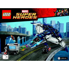 LEGO The Avengers Quinjet City Chase 76032 Instrukce