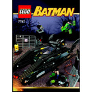 LEGO The Bat-Tank: The Riddler and Bane's Hideout Set 7787 Instructions