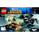LEGO The Bat vs. Bane: Tumbler Chase Set 76001 Instructions