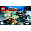 LEGO The Bat vs. Bane: Tumbler Chase 76001 Instrukce