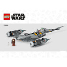 LEGO The Mandalorian's N-1 Starfighter 75325 Instrukce