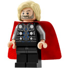 LEGO Thor s Black Oblek a Bushy Vlasy Minifigurka