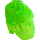 LEGO Transparent Bright Green Bionicle Hlava Základna (64262)