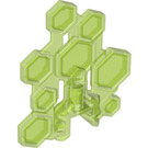 LEGO Transparent Bright Green Shield (98566)