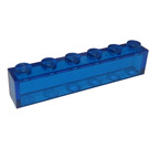 LEGO Kostka 1 x 6 bez spodních trubek (3067)