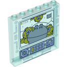LEGO Panel 1 x 6 x 5 s Aliens a Skála / kámen (59349 / 78761)