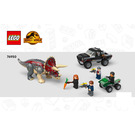 LEGO Triceratops Pickup Truck Ambush Set 76950 Instructions