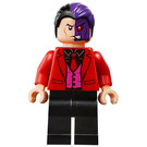 LEGO Two-Tvář s Black Shirt, Red Tie a Jacket Minifigurka
